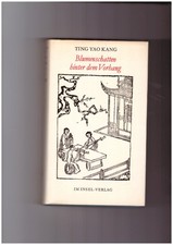 Blumenschatten hinter dem