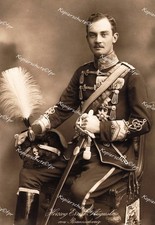 Herzog Ernst August Braunschweig Hannover Uniform Husaren Regiment 17 Totenkopf