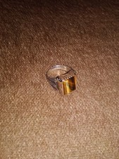 Silberring 925/250 Gold antik