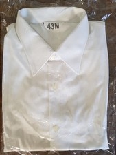 DDR MdI Uniformhemd Volkspolizei Ausgang weiß 43N Trapo Vopo VP Strafvollzug