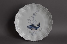 Giraud Limoges Corail La Mer Speiseteller D 26 cm Fischdekor Fisch Motiv 1