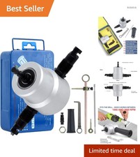 Metallblechknabber Blechschneider Vorsatz für Bohrmaschine Metall Schneidwerk...