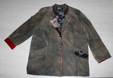 Damen Leder-Trachtenjanker Gr