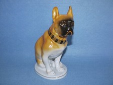 Porzellanfigur Lomonosov Hund