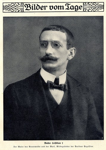 Walter leistikow - walter, (verstorben)
