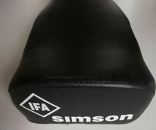 Sitzbank glatt schwarz ohne Kleinteile passend für Simson S50 S51 S70 