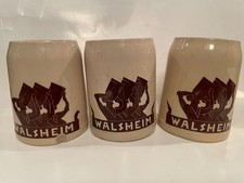 Walsheim Bier  3 Steinkrüge