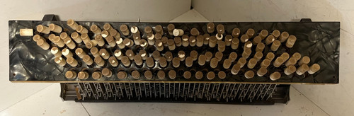 Vintage akkordeon stimmstock - akkordeon,