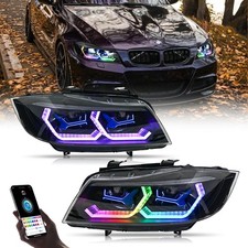 Paar RGB LED-Scheinwerfer für