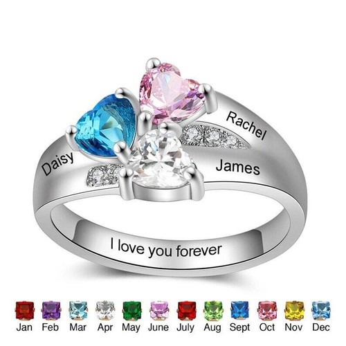Herz ring - ring, mit