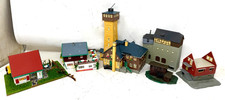 Häuser Turm Modelleisenbahn Spur H0/TT Spielzeug Alt Konvolut /P15.7/16