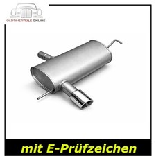 Endschalldämpfer NEU für