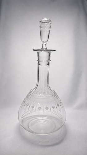 Antike glas karaffe dekanter - antike,