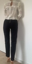 Hose schwarz Damen Größe 34 Reißverschluss hinten von H&M