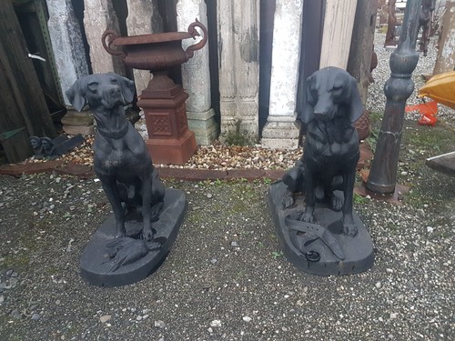 Lebensgroß jagdhund - lebensgroß, 2x
