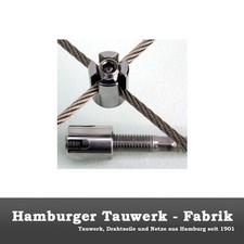 Edelstahl Kreuzklemmen /