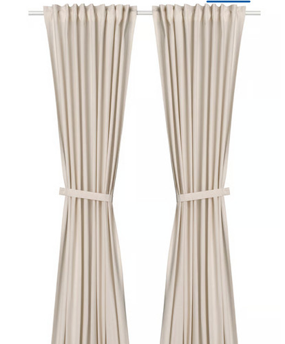 Ikea lenda beige gardinen - lenda,