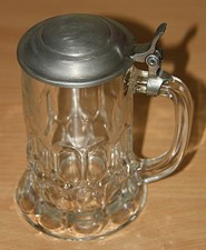 108: KLEINER BIERKRUG AUS GLAS