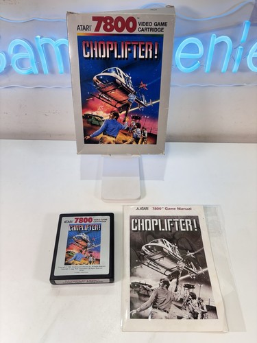 Choplifter atari 7800 - atari,