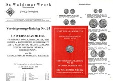 Wruck Berlin Auktion 24 (1976) Universalsammlung / Eisenkunstguss Sammlung RECKE
