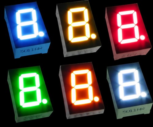 Led segment ziffernanzeige - 7-segment,