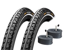 2x CONTI Reifen 28" RIDE TOUR REFLEX 37-622 28x1 3/8x1 5/8 + 2x AV Schläuche