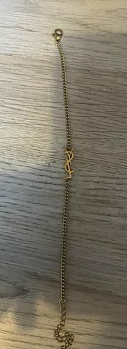 Goldfarbenes kettenarmband mit - goldfarbenes,