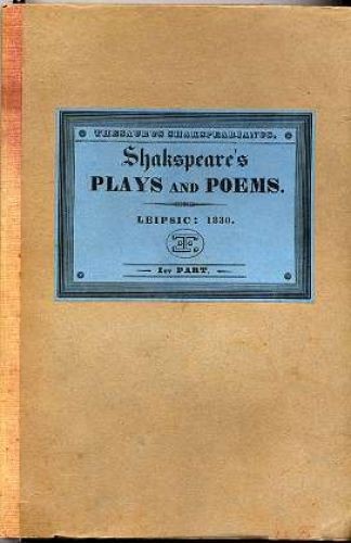 The plays and - and, poems