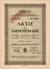 Berdux AG Klaviere 1923