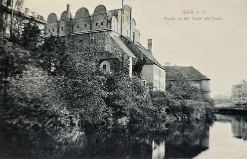 Halle saale dom 1909 - saale,