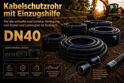 40mm kabelschutzrohr leerrohr - 40mm,