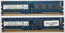 2x 4 GB SK hynix DDR 3 1600