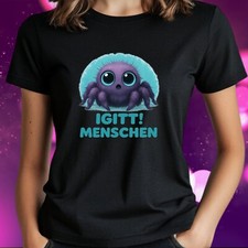 Funshirt Spinne mit Ekelblick