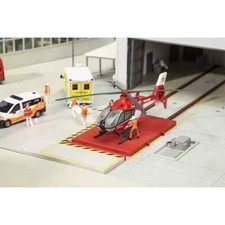 Faller H0 131020 - Hubschrauber EC135 Luftrettung Bausatz Neu in OVP