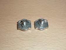 2 Stück Simplexklemmen (Seilklemmen) aus Edelstahl (NiRoSta), für 4mm-Drahtseile