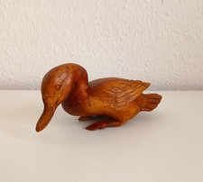Vintage Holz Ente Deko