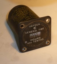 Einbau Mess Instrument  Luftfahrt Betriebs-Stunden Zähler