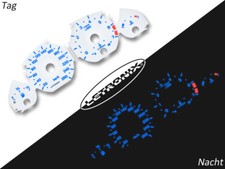 Plasma Tacho Tachoscheiben EL-Dash passend für BMW E46 E 46 Benziner 240kmh
