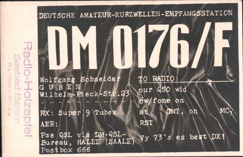 Deutsche amateur kurzwellen - deutsche,