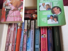Konvolut Karton voller historischer  Romane (24) überwiegend Cora-Verlag