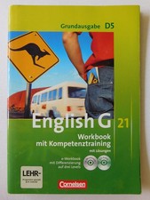 English G 21 D5 Klasse 9 Grundausgabe Grundkurs Workbook mit Lösungen Englisch