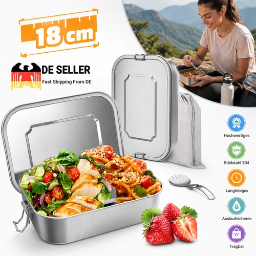 Lunchbox bento box edelstahl - bento,