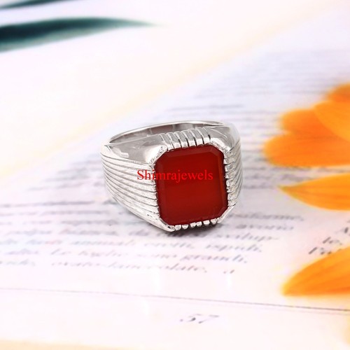 Natural red onyx edelstein - onyx,