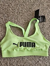 PUMA Sport-BH, Bustier, neon, Gr. XL