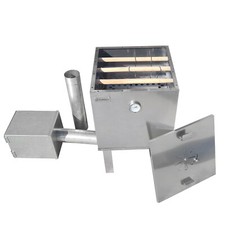 Räucherofen aus Edelstahl