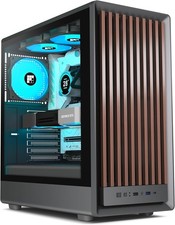 Atx gaming gehäuse holz - atx,