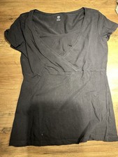Still T Shirt Schwarz H&M Gr