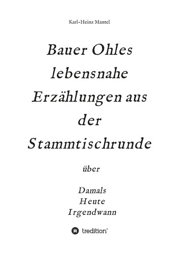 Karl heinz mantel bauer - karl-heinz, |