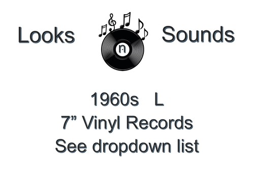 1960s vinyls various - 7",