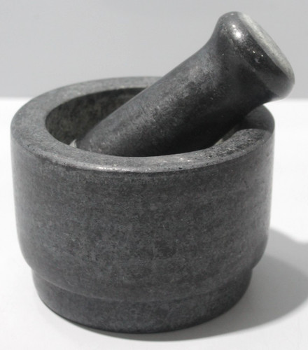 Granit mörser mit stößel - mit, Ø